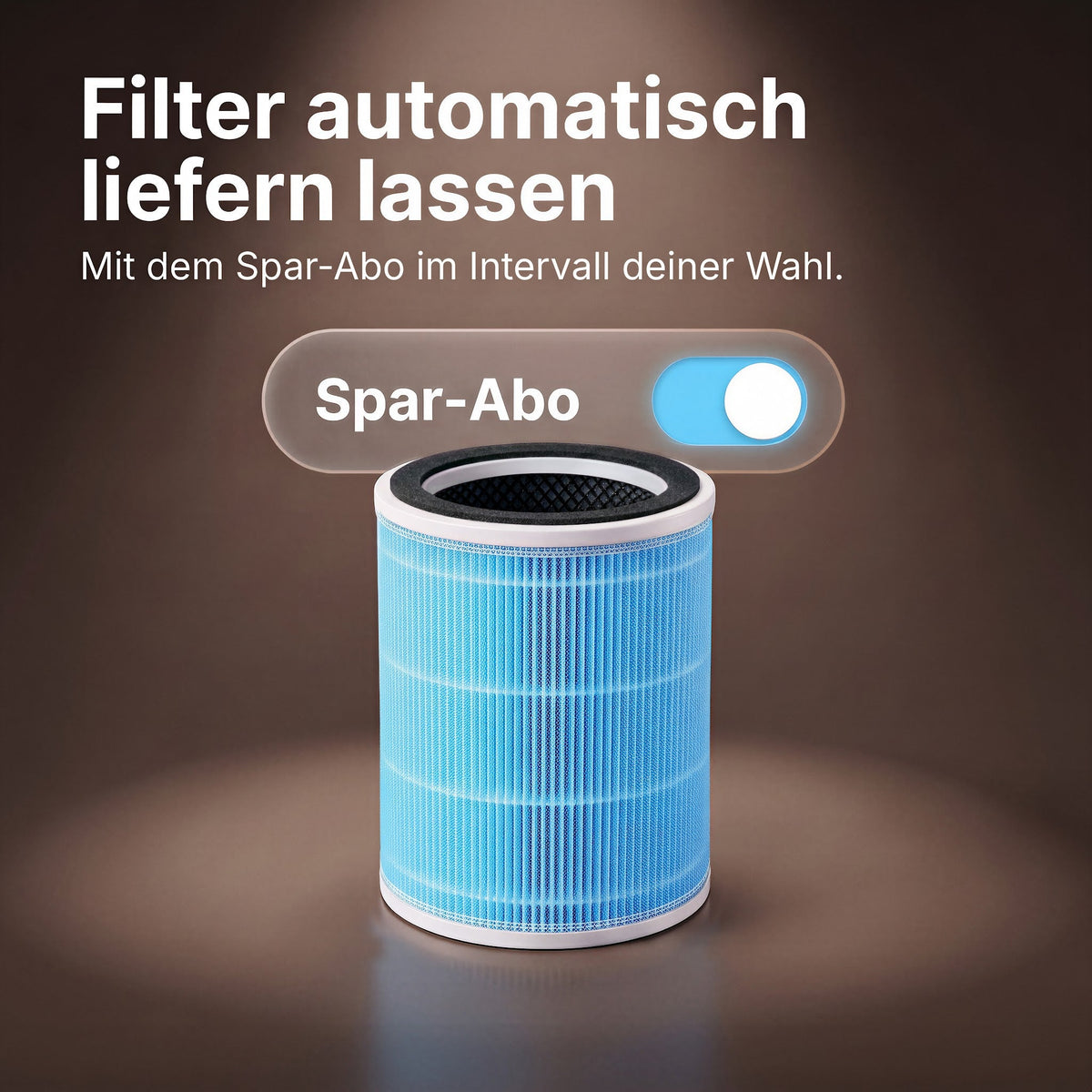 Filter automatisch liefern lassen mit dem Spar-Abo